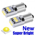 2pcs T11 233 T4w Ba9s Bax9s Bay9s Led Car Interior Reading Dome Lamp Auto Tail Side Bulb Parking Light License Plate Bulb - Sign