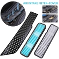 Air Intake Filter for Tesla Model 3 2017 2020 Grille Cover Inlet Vent Trim Internal External Air Flow Protection Accessories| |