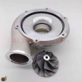 HX40 Turbo Compressor wheel + housing fitting by nut suit wheel size 60x86 supplier AAA Turbocharger Parts|Turbo Chargers &