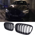 Ricoy Gloss Black For Bmw 2011 2014 F20 F21 118i 120i 140i 2 Hatchback Sport Kidney Grill Grille|Racing Grills| - Officemati