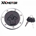 Motorcycle fuel tank cap cover lock for Kawasaki ZXR250 ZXR400 ZXR750 ZZR400 ZZR600 ZRX400 ZXR250 ZZR250 Horse 250 Zephyr 400|Mo