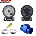 Dragon 60MM Auto Car Water Temp Gauges Whire Face Stepping Motor 20 120 Celsius Temperature Meter |check| - Offic