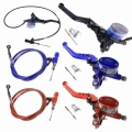 7/8" 22mm Motorcycle Hydraulic Clutch Kit Lever Master Cylinder Knitting Oil Hose 125 ~ 250cc D7WD|Levers, Ropes & Cabl