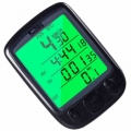 Waterproof Bicycle Computer Sports Sensors Luminous English Wired Cycling Equipment Bike Speed Meter Stopwatch Sports Timer|Bicy