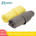 40x40cm Car Wash Waxed Crystal Microfiber Towel Car Cleaning Drying Cloth Hemming Car Care Cloth Detailing Car Wash Towel - Car