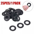 For Opel 25pcs M12 Rubber Engine Oil Drain Plug Gasket Washer Accessories Kit 12616850 |Oil Pan Gaskets| - ebikpro.com