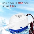 Water Pump 12v Boat Pump Accessories Marine Submersible Electric 1100gph Automatic Bilge Pump 12 Volt With Float Switch For Boat