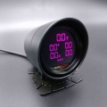 New Arrive Black 2inch 52mm Lcd Five Pressure Air Pressure Gauge Bar Psi Air Suspension Air Ride With 5pieces Electrical Sensors