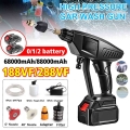 88000mAh Cordless High Pressure Washer Spray Water Gun Car Wash Pressure Water Nozzle Cleaning Machine for Makita 18V Battery|Ca