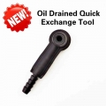 Oil Pumping Pipe Car Brake System Fluid Connector Oil Drained Quick Exchange Tool Oil Filling Equipment Blue Brake Oil Exchange|