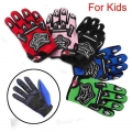 Racing Children Full Finger Kids Gloves Motorcycles Sports Glove Bicycle Dirt Pit Bike Pocket Bike Scooter Atv Quad - Gloves - O