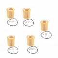 Oil filter kit for BMW E60 E66 E65 E67 E90 E91 E92 E93 11427566327 11428683196 11427953129 Pack Of 5|Oil Filters| - Officemat