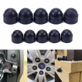 20pcs M8 M10 Bolt Nut Dome Protection Caps Covers Exposed Protect Against Weathering Hexagon Plastic Nuts Caps - Nuts & Bolt