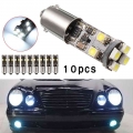 10pcs/Set White Car Lights For Mercedes Benz W210 E55 BA9S LED Parking Light Auto Error Free Bulb New Car LED Light|Truck Light