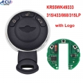 KR55WK49333 3 buttons Remote Key Car Stystem 868mhz 315mhz 433mhz For BMW Mini Cooper Remote Control Smart key|Car Key| - Offi