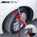 Car Fender Flare Wheel Eyebrow Protector Arch Extenders Anti-collision Strip Moulding Trim Rubber Seal Strip Diy Scratchproof -