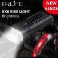 TRLIFE Powerful 6T6 Bicycle Light USB Rechargeable 5000lumens Brightest Bike Light MTB Flashlight Front Lamp as power bank|Bicyc