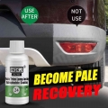 Hgkj 24 Plastic Exterior Recovery Restorer Trim Long-lasting Cleaner Agent Refresh Restoration Hydrophobic Coating Car Chemicals