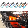 Motorcycle CNC Aluminum Rear View Rearview Mirrors Side Mirror For YAMAHA MT07 For Honda For Ducati For Kawasaki Z750 Z900 Z800|