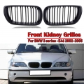 2pcs Car Style Car Front Bumper Kidney Grille Grill Fit For Bmw E46 4 Door 4d 3 Series 2002 2003 2004 2005 Car Accessories - Rac