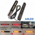 2PCs Car Heavy Truck LED Light Bar 12 24V 60LED Turn Signal Brake Driving Tail Lights Strip Trailer RV Tow Boad Lamps|Truck Ligh