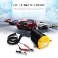 12 V Car Electric Oil Extractor Transfer Pump Oil/crude Oil Fluid Suction Pump Mini Fuel Engine Oil Extractor Transfer Pump - Oi