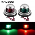 1 X Set Red Green 12v Led Running Lights For Boat Navigation Light Sailing Signal Lamp Marine Boat Side Lights Yacht Accessories