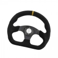 Spsld modified racing 13 "320mm flat drift steering wheel / Suede steering wheel|Steering Wheels & Steering Wheel Hubs|