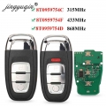 jingyuqin Smart Remote Key Semi Keyless 3/4BTN 315MHz/433MHZ/868MHZ 8T0 959 754C for For Audi Q5 A4L A5 A6 A7 A8 RS4 RS5 S4 S5|C