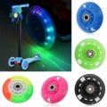 1pc Kid Scooter Wheel Flash Wheel Mute Wheels For Micro Scooter Night Flashing Light Kid Car Toy Wheel Scooters Accessories|Flas