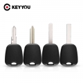 KEYYOU 10pcs For Peugeot 106 107 307 207 306 406 For Citroen C2 C3 C4 SX9 NE73 VA2 HU83 Transponder Car Key Shell Fob Case|Car K