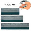 FOSHIO 8/10/12'' Long Squeegee Car Wrapping Tools No Scratch Suede Felt Plastic Soft Scraper Window Film Tinting Glass C