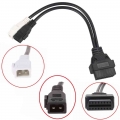 Best 2x2 Pin To 16 Pin Female Obd2 Diagnostic Connector Adaptor Cable For Audi For Seat For Skoda Usb Obdii Interface Cable - Di