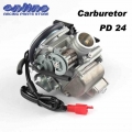 PD24J 24mm carb Electric Carburetor for Gy6 100cc 125cc 150cc 200cc Engine motorcycle ATV Go Kart Moped and Scooter dirrt bike|C