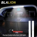 Magnetic Car Roof Light 6/10/14leds Rechargeable Interior Lighting Usb Human Body Induction Lights For Foot Trunk Multi-function