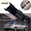 Front Left Driver Master Electric Window Door Lock Switch Glass Lifter Button For Hyundai Sonata 2.4l 2005 2006 2007 93570-3k010