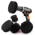 2/3.5/4/5'' Brush Attachment Set Power Scrubber Brush Car Polisher Bathroom Cleaning Kit With Extender Kitchen Cleaning