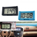 Mini Exqusite Car Clock Auto Car Truck Dashboard Time Convenient Durable Self-adhesive Bracket Vehicle Electronic Digital Clock