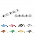 Areyourshop Sale 10pcs Motorcycle Moto Universal Hex Socket Bolt Screw Nut Head Cover Cap 5mm Aluminum Alloy - Nuts & Bolts