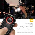 Steelmate 986E 1 Way Motorcycle Alarm System Remote Engine Start Motorcycle Engine Immobilization with Mini Transmitter|Theft Pr