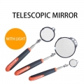 1Pc 32/55/82mm inspection mirror Car Telescopic Detection Lens Inspection Round Mirror 360 Repair Tool|Endoscope & Flaw Dete