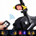 Waterproof USB Rechargeable Bike Rear Lamp Smart Remote Control Bicycle Turning Signal Light Wireless LED Warning Taillight|Bicy