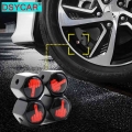 Dsycar 1set Zinc Alloy Anti-theft Middle Finger Style Car Tire Valve Caps Wheel Tires Tire Stem Air Cap Airtight Covers - Valve