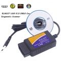 ELM 327 V1.5 OBD 2 ELM327 USB Interface CAN BUS Scanner Diagnostic Tool Cable Code Support OBD II Protocols|Code Readers & S