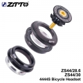 Ztto Mtb Road Bike Steering Column Headset 44mm 1-1/8" 28.6mm Straight Tube Fork Mtb Bike Frame Low Profile Semi-integrated