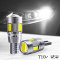 2x Car 5w5 Led Bulb T10 W5w Led No Error Signal Light Canbus 12v 6000k Auto Claerance Wedge Side Reverse Lamps 5630 6smd Lamp -