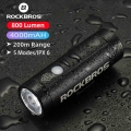 ROCKBROS 2021 The New Bike Light Front LED Flashlight Rainproof Bicycle HeadLight 4000mAh USB Rechargeable MTB Road Bike Lamp|Bi