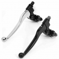 1pcs Alloy Motorcycle Brake Handle Clutch Brake Lever Handle Left 22mm 7/8 Inch Handlebar Clutch Lever for Pit Dirt Bike ATV|Bra