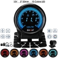 2" 52mm Universal Car Auto Led Gauge Water Oil Temp/pres Volt Tacho Boost Psi/bar Afr Egt Gauge Digital Led With Gauge Hold