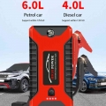 99800ma/20000ma Car Jump Starter 600a 12v Output Portable Emergency Start-up Charger For Cars Booster Battery Starting Device -